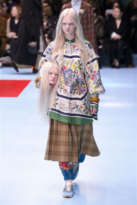 gucci sfilata fall winter 2018|sfilata gucci inverno.